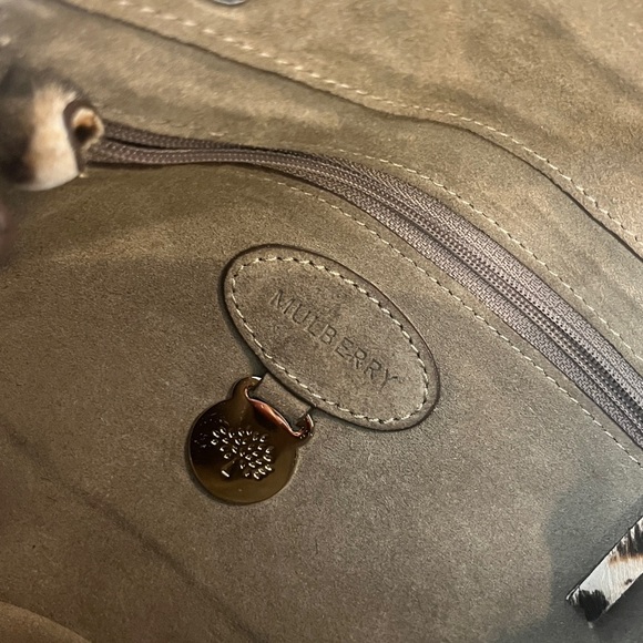 Mulberry Small Lily Bag Limited Edition Calf Hair Leopard Print - Picture 9 of 11